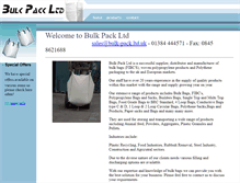 Tablet Screenshot of bulk-pack.ltd.uk